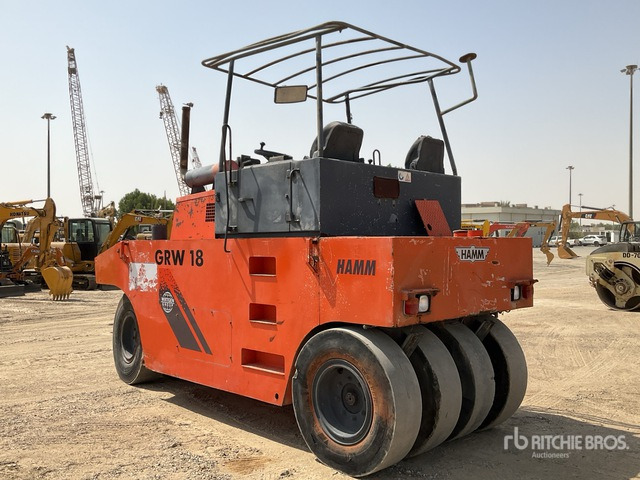 2004 Hamm GRW18 8 Wheel Pneumatic Roller - Коток пневмоколісний: фото 4 2004 Hamm GRW18 8 Wheel Pneumatic Roller - Коток пневмоколісний: фото 4