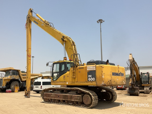 2008 Komatsu PC600-7 Long Reach Tracked Excavator - Гусеничний екскаватор: фото 4 2008 Komatsu PC600-7 Long Reach Tracked Excavator - Гусеничний екскаватор: фото 4
