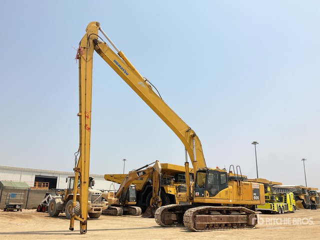 2008 Komatsu PC600-7 Long Reach Tracked Excavator - Гусеничний екскаватор: фото 1 2008 Komatsu PC600-7 Long Reach Tracked Excavator - Гусеничний екскаватор: фото 1