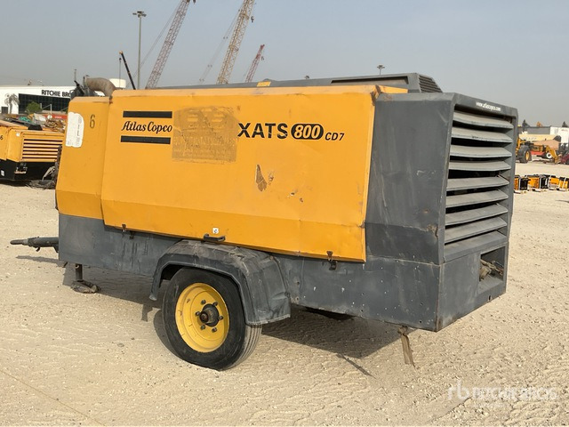 2012 Atlas Copco XATS800 Mobile Air Compressor - Повітряний компресор: фото 3 2012 Atlas Copco XATS800 Mobile Air Compressor - Повітряний компресор: фото 3