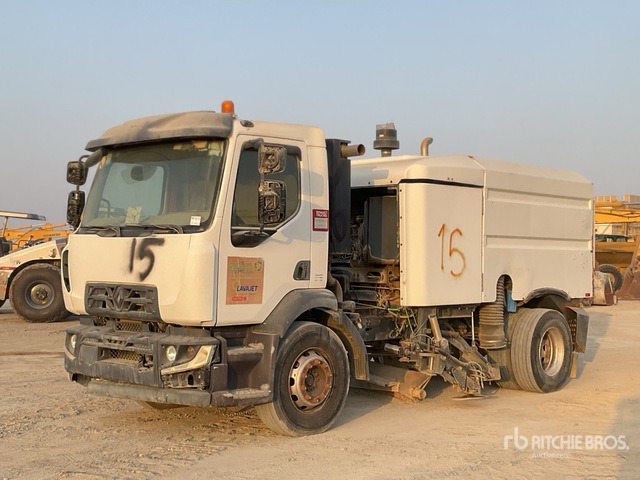 2016 Renault D18 Elgin on Sweeper Truck - Підмітально-прибиральна машина: фото 1 2016 Renault D18 Elgin on Sweeper Truck - Підмітально-прибиральна машина: фото 1