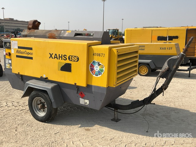 2017 Atlas Copco XAHS186 Mobile Air Compressor - Повітряний компресор: фото 1 2017 Atlas Copco XAHS186 Mobile Air Compressor - Повітряний компресор: фото 1