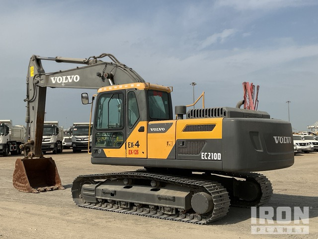 2017 Volvo EC210D - Гусеничний екскаватор: фото 4 2017 Volvo EC210D - Гусеничний екскаватор: фото 4