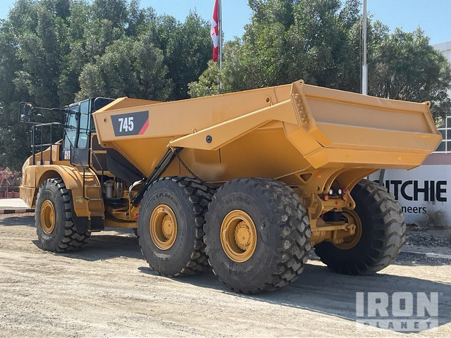 2018 Cat 745 - Шарнірний самоскид: фото 4 2018 Cat 745 - Шарнірний самоскид: фото 4