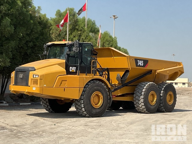 2018 Cat 745 - Шарнірний самоскид: фото 1 2018 Cat 745 - Шарнірний самоскид: фото 1