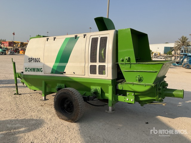 Schwing SP1800 - Стаціонарний бетононасос: фото 4 Schwing SP1800 - Стаціонарний бетононасос: фото 4