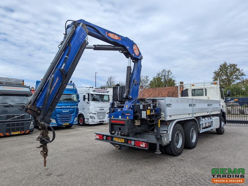 DAF CF 330 FAT 6x4 Dagcab Euro6A - Open laadbak 6.4m + PM 15522 - RadioGrafisch - Handgeschakeld - 08/2025APK - Бортова вантажівка/ Платформа, Вантажівка з маніпулятором: фото 2 DAF CF 330 FAT 6x4 Dagcab Euro6A - Open laadbak 6.4m + PM 15522 - RadioGrafisch - Handgeschakeld - 08/2025APK - Бортова вантажівка/ Платформа, Вантажівка з маніпулятором: фото 2