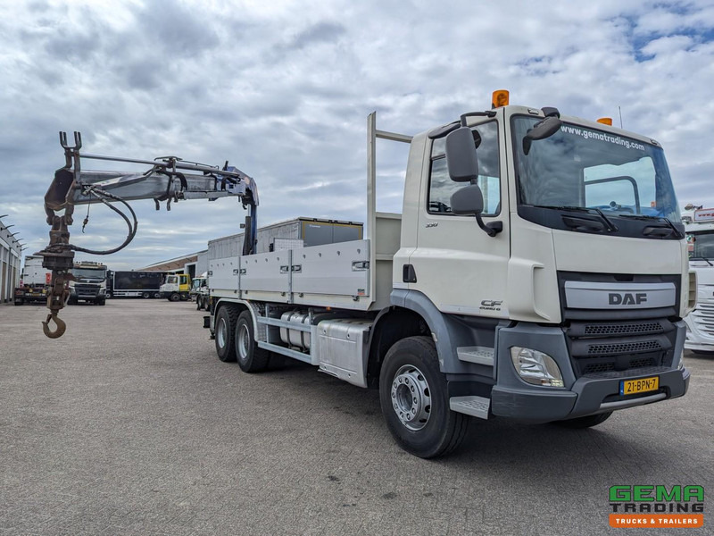 DAF CF 330 FAT 6x4 Dagcab Euro6A - Open laadbak 6.4m + PM 15522 - RadioGrafisch - Handgeschakeld - 08/2025APK - Бортова вантажівка/ Платформа, Вантажівка з маніпулятором: фото 4 DAF CF 330 FAT 6x4 Dagcab Euro6A - Open laadbak 6.4m + PM 15522 - RadioGrafisch - Handgeschakeld - 08/2025APK - Бортова вантажівка/ Платформа, Вантажівка з маніпулятором: фото 4