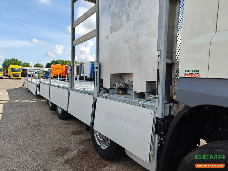 Автовоз вантажівка DAF CF 430 FAX 8x2/6 Dagcabine Euro6D - Machine Transporter + 2assige Aanhanger - Hydraulische Rampen - Afneembare 10.000L WaterTank - 20.000km! Origineel: фото 11