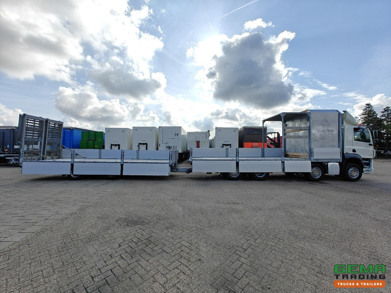 Автовоз вантажівка DAF CF 430 FAX 8x2/6 Dagcabine Euro6D - Machine Transporter + 2assige Aanhanger - Hydraulische Rampen - Afneembare 10.000L WaterTank - 20.000km! Origineel: фото 12
