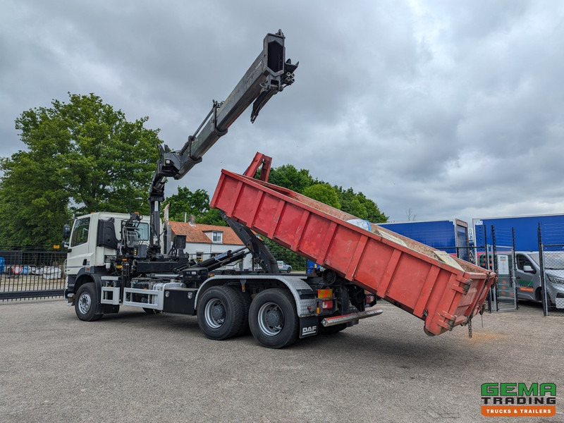 Гаковий мультиліфт вантажівка, Вантажівка з маніпулятором DAF CF85.410 6x4 Dagcab Euro5 EEV - Hiab Haakarm + Hiab 166E-2 DUO - Vangmuil: фото 11