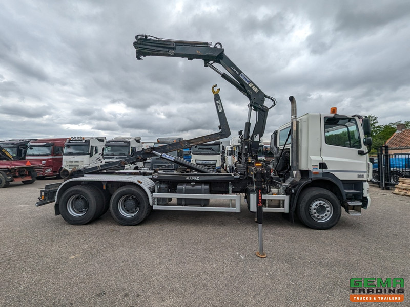 Гаковий мультиліфт вантажівка, Вантажівка з маніпулятором DAF CF85.410 6x4 Dagcab Euro5 EEV - Hiab Haakarm + Hiab 166E-2 DUO - Vangmuil: фото 6