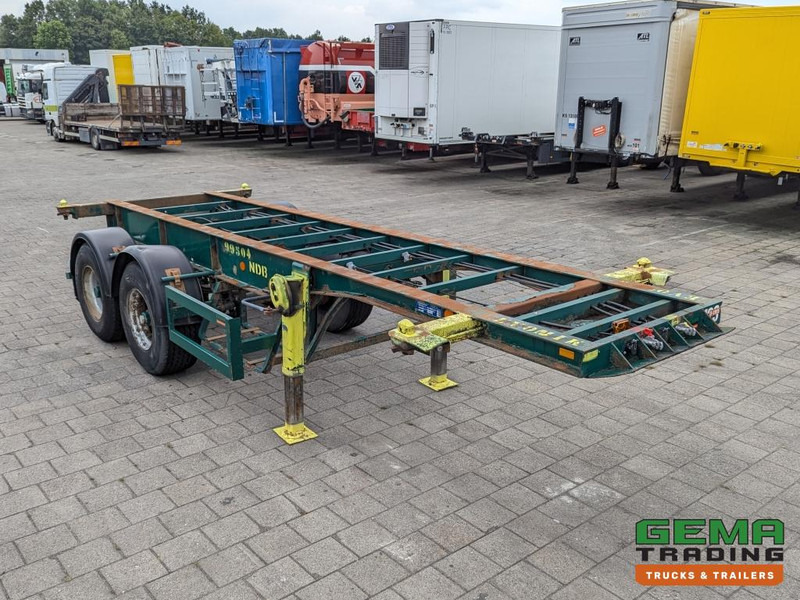 Flandria OP CC 2A 2-Assen ROR DrumBrakes - Steel Suspension - 3110KG - 20FT (O1915) - Контейнеровоз/ Змінний кузов напівпричіп: фото 3 Flandria OP CC 2A 2-Assen ROR DrumBrakes - Steel Suspension - 3110KG - 20FT (O1915) - Контейнеровоз/ Змінний кузов напівпричіп: фото 3