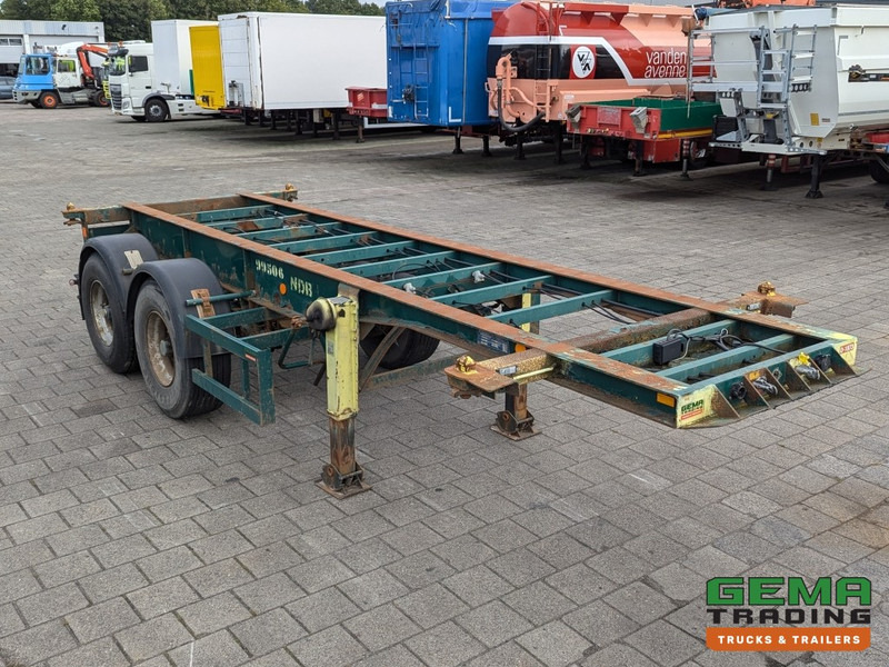 Flandria OP CC 2A 2-Assen ROR DrumBrakes - Steel Suspension - 3350KG - 20FT (O1873) - Контейнеровоз/ Змінний кузов напівпричіп: фото 2 Flandria OP CC 2A 2-Assen ROR DrumBrakes - Steel Suspension - 3350KG - 20FT (O1873) - Контейнеровоз/ Змінний кузов напівпричіп: фото 2