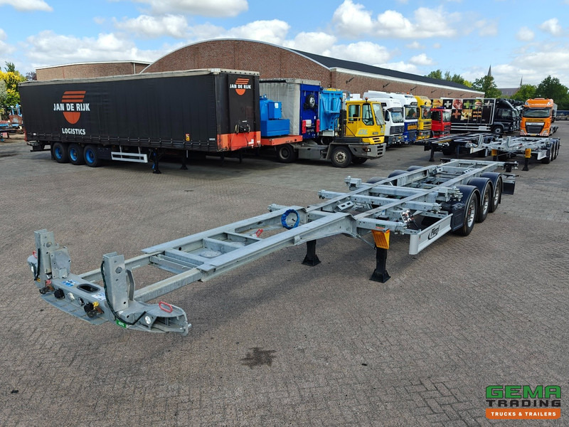 Fliegl SDS01 3-Assen SAF - LiftAs - Schijfremmen - Alle Aansluitingen - Gegalvaniseerd - Kop/KontSchuiver - Ongebruikt! - Контейнеровоз/ Змінний кузов напівпричіп: фото 2 Fliegl SDS01 3-Assen SAF - LiftAs - Schijfremmen - Alle Aansluitingen - Gegalvaniseerd - Kop/KontSchuiver - Ongebruikt! - Контейнеровоз/ Змінний кузов напівпричіп: фото 2