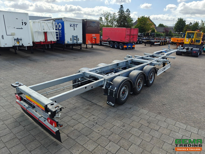 Fliegl SDS01 3-Assen SAF - LiftAs - Schijfremmen - Alle Aansluitingen - Gegalvaniseerd - Kop/KontSchuiver - Ongebruikt! - Контейнеровоз/ Змінний кузов напівпричіп: фото 1 Fliegl SDS01 3-Assen SAF - LiftAs - Schijfremmen - Alle Aansluitingen - Gegalvaniseerd - Kop/KontSchuiver - Ongebruikt! - Контейнеровоз/ Змінний кузов напівпричіп: фото 1