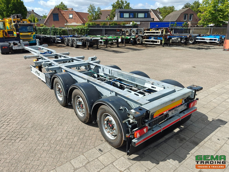Fliegl SDS01 3-Assen SAF - LiftAs - Schijfremmen - Alle Aansluitingen - Gegalvaniseerd - Kop/KontSchuiver - Ongebruikt! - Контейнеровоз/ Змінний кузов напівпричіп: фото 3 Fliegl SDS01 3-Assen SAF - LiftAs - Schijfremmen - Alle Aansluitingen - Gegalvaniseerd - Kop/KontSchuiver - Ongebruikt! - Контейнеровоз/ Змінний кузов напівпричіп: фото 3