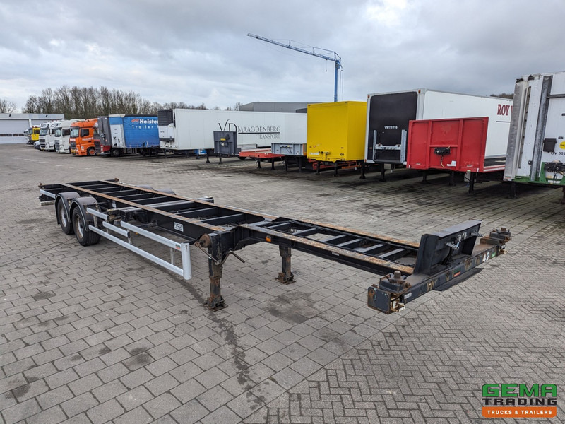 Floor FLCO 12-18 2-Assen BPW - Trommelremmen - 2x 20FT en 40FT Aansluiting - 4140KG - Контейнеровоз/ Змінний кузов напівпричіп: фото 4 Floor FLCO 12-18 2-Assen BPW - Trommelremmen - 2x 20FT en 40FT Aansluiting - 4140KG - Контейнеровоз/ Змінний кузов напівпричіп: фото 4