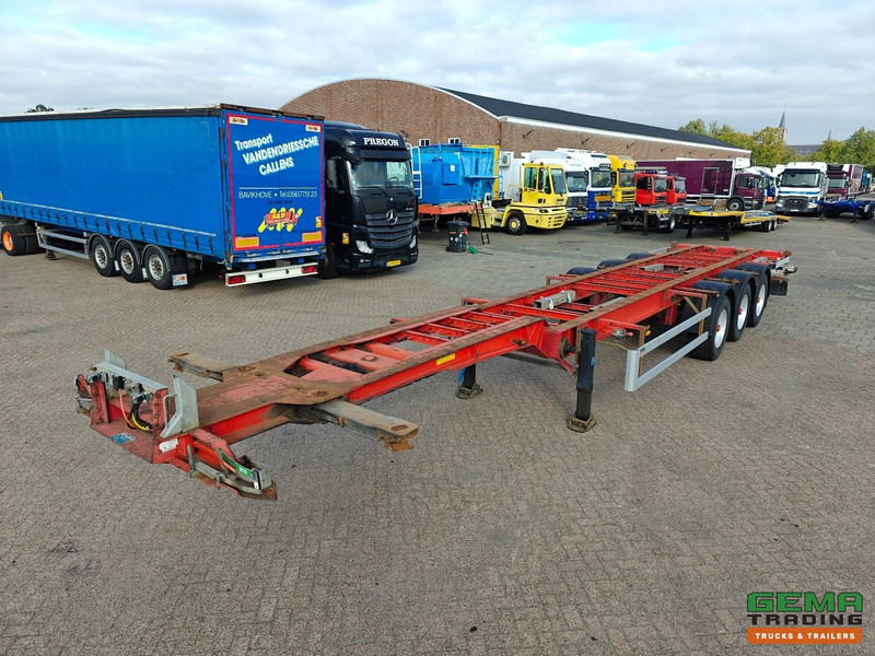 Groenewegen 45CC-16-27TUN 3-Assen BPW - Trommelremmen - 40/45FT Aansluiting - Alcoa - 4920KG - Контейнеровоз/ Змінний кузов напівпричіп: фото 2 Groenewegen 45CC-16-27TUN 3-Assen BPW - Trommelremmen - 40/45FT Aansluiting - Alcoa - 4920KG - Контейнеровоз/ Змінний кузов напівпричіп: фото 2