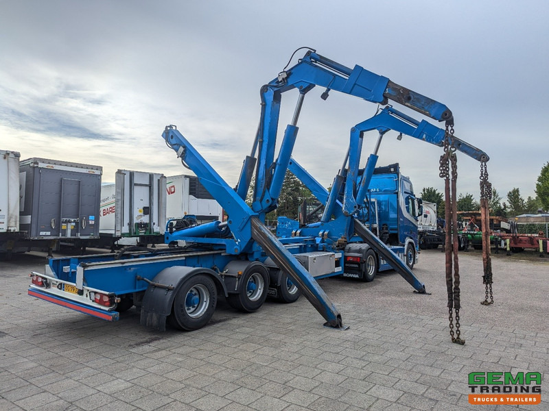 HAMMAR 151 HL 3-Assen - SideLoader36T - ContainerStacking - Gooseneck - Extended Boom - Afstandbediening - Контейнеровоз/ Змінний кузов напівпричіп: фото 1 HAMMAR 151 HL 3-Assen - SideLoader36T - ContainerStacking - Gooseneck - Extended Boom - Afstandbediening - Контейнеровоз/ Змінний кузов напівпричіп: фото 1