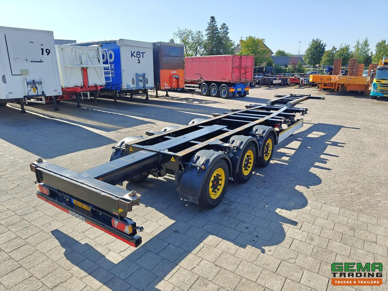 Kögel PORT 40 SIMPLEX 20 3-Assen SAF - Schijfremmen - 20/30/40FT Aansluiting - Achterschuiver - Контейнеровоз/ Змінний кузов напівпричіп: фото 1 Kögel PORT 40 SIMPLEX 20 3-Assen SAF - Schijfremmen - 20/30/40FT Aansluiting - Achterschuiver - Контейнеровоз/ Змінний кузов напівпричіп: фото 1