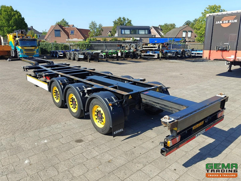 Kögel PORT 40 SIMPLEX 20 3-Assen SAF - Schijfremmen - 20/30/40FT Aansluiting - Achterschuiver - Контейнеровоз/ Змінний кузов напівпричіп: фото 5 Kögel PORT 40 SIMPLEX 20 3-Assen SAF - Schijfremmen - 20/30/40FT Aansluiting - Achterschuiver - Контейнеровоз/ Змінний кузов напівпричіп: фото 5