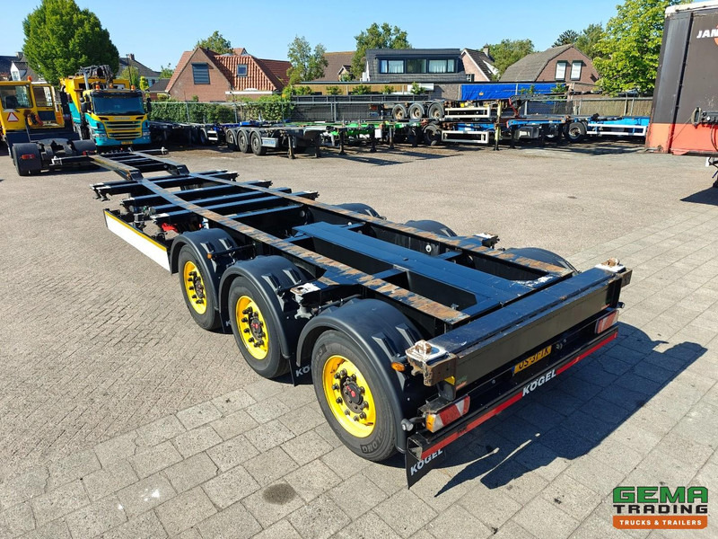 Kögel PORT 40 SIMPLEX 20 3-Assen SAF - Schijfremmen - 20/30/40FT Aansluiting - Achterschuiver - Контейнеровоз/ Змінний кузов напівпричіп: фото 3 Kögel PORT 40 SIMPLEX 20 3-Assen SAF - Schijfremmen - 20/30/40FT Aansluiting - Achterschuiver - Контейнеровоз/ Змінний кузов напівпричіп: фото 3