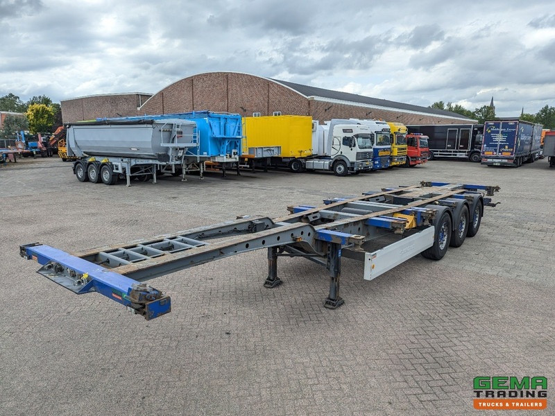 Krone SDC 27 3-Assen SAF - Lift as - Schijfremmen - Achterschuiver - 20 2x20FT/30/40FT - Контейнеровоз/ Змінний кузов напівпричіп: фото 1 Krone SDC 27 3-Assen SAF - Lift as - Schijfremmen - Achterschuiver - 20 2x20FT/30/40FT - Контейнеровоз/ Змінний кузов напівпричіп: фото 1