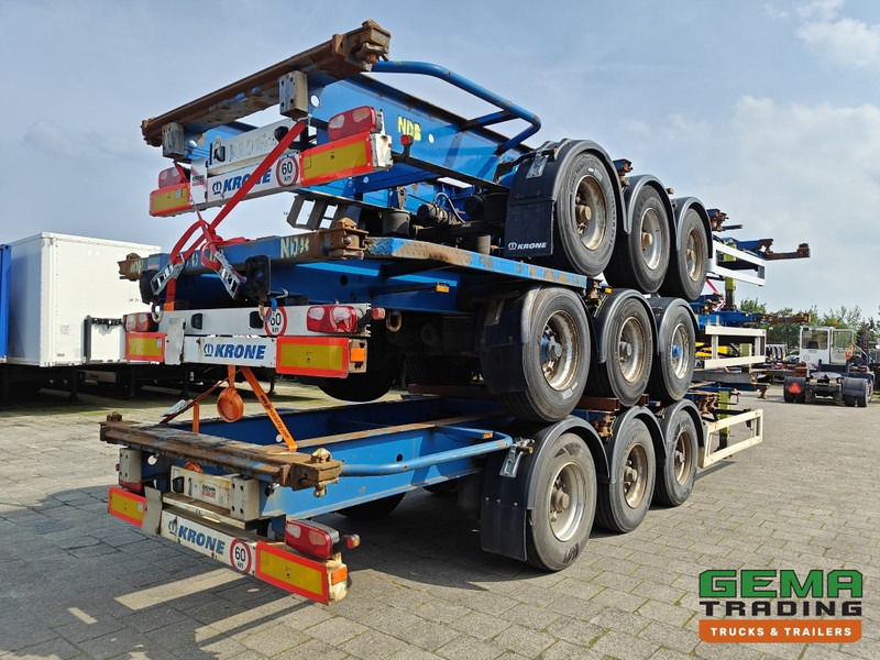 Krone SDC 27 3-assen BPW - DrumBrakes - 4700KG - 2x 20FT 1x 30FT 1x40FT - Package of 3 - NL kentekens - Контейнеровоз/ Змінний кузов напівпричіп: фото 2 Krone SDC 27 3-assen BPW - DrumBrakes - 4700KG - 2x 20FT 1x 30FT 1x40FT - Package of 3 - NL kentekens - Контейнеровоз/ Змінний кузов напівпричіп: фото 2
