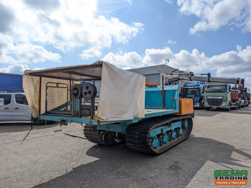 Morooka MST-1100 Rupsdumper / Werktuigdrager - Platte kiepbak + Hiab 026 T3 Kraan - Komatsu 6Cil - Самоскид: фото 3 Morooka MST-1100 Rupsdumper / Werktuigdrager - Platte kiepbak + Hiab 026 T3 Kraan - Komatsu 6Cil - Самоскид: фото 3