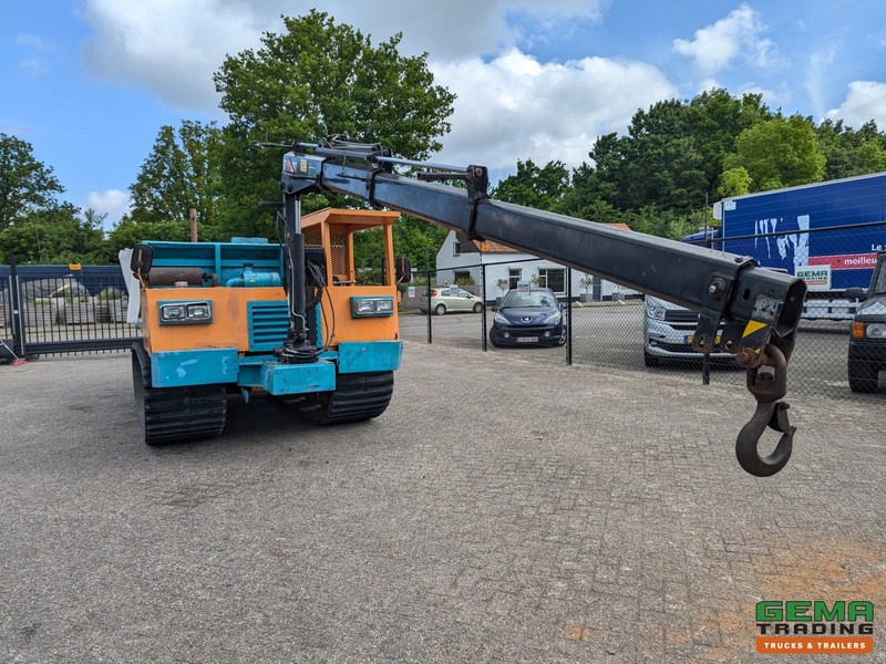 Morooka MST-1100 Rupsdumper / Werktuigdrager - Platte kiepbak + Hiab 026 T3 Kraan - Komatsu 6Cil - Самоскид: фото 4 Morooka MST-1100 Rupsdumper / Werktuigdrager - Platte kiepbak + Hiab 026 T3 Kraan - Komatsu 6Cil - Самоскид: фото 4