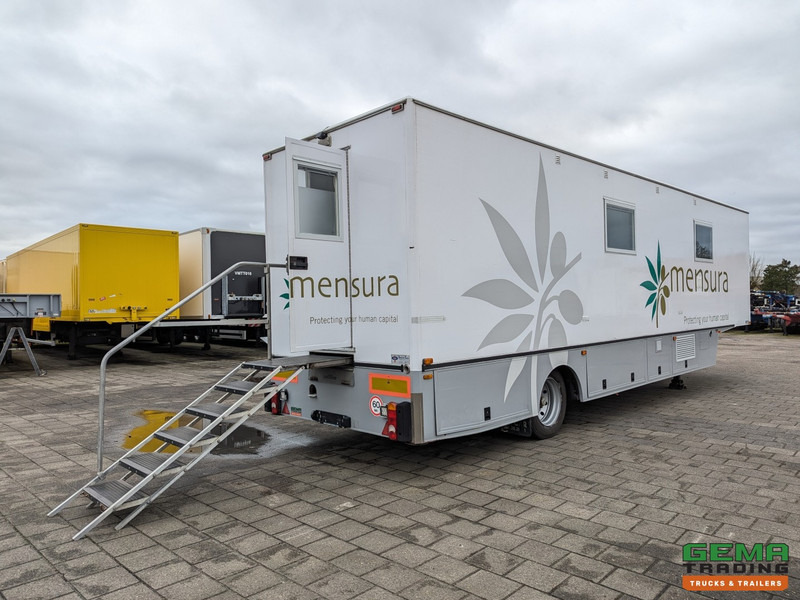 Trax S161DAP 1-Assige 11.3m KantoorTrailer / MobileHome - Airco's - Toilet - Standkachel - Watertank - Напівпричіп: фото 1 Trax S161DAP 1-Assige 11.3m KantoorTrailer / MobileHome - Airco's - Toilet - Standkachel - Watertank - Напівпричіп: фото 1