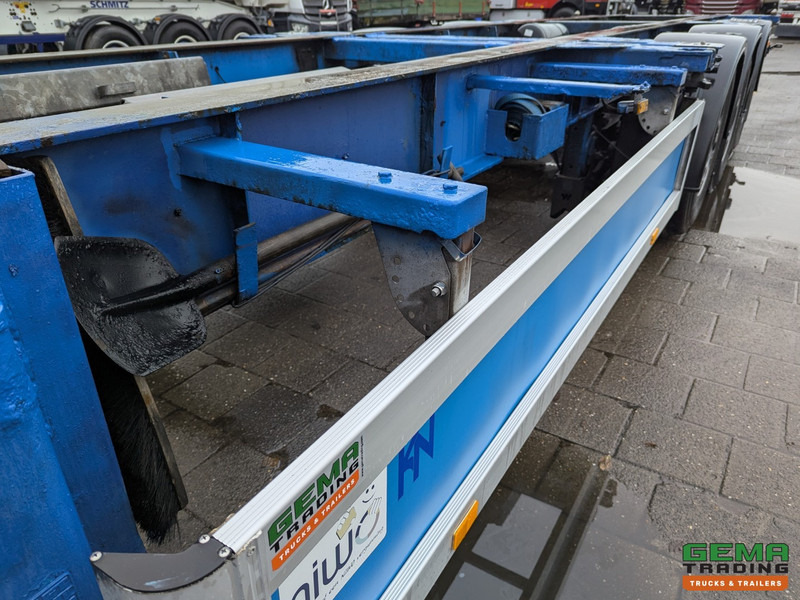 Контейнеровоз/ Змінний кузов напівпричіп Pacton TXC339 3-Assen SAF - Schijfremmen - Lift-As - Vast - Reservewiel - 2x 20 30 40 45FT: фото 11
