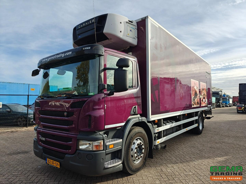 Scania P230 4x2 Dagcab Euro5 - Koel-VriesBak 7.55m + Carrier Supra 950MT + Laadklep 2000kg - Рефрижератор вантажівка: фото 1 Scania P230 4x2 Dagcab Euro5 - Koel-VriesBak 7.55m + Carrier Supra 950MT + Laadklep 2000kg - Рефрижератор вантажівка: фото 1
