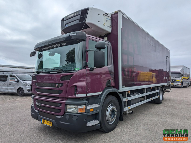 Scania P230 4x2 Dagcab Euro5 - Koel-VriesBak 8.4m + Carrier Supra 950MT + Laadklep 2000kg - Рефрижератор вантажівка: фото 1 Scania P230 4x2 Dagcab Euro5 - Koel-VriesBak 8.4m + Carrier Supra 950MT + Laadklep 2000kg - Рефрижератор вантажівка: фото 1