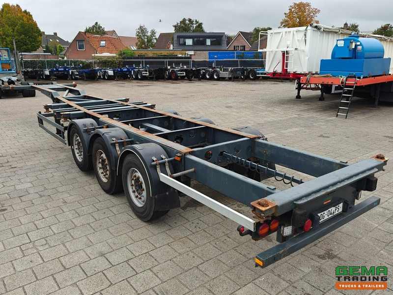 Schmitz Cargobull SCF 24 G 3-Assen MB - LiftAs - Schijfremmen - Vast Chassis - 2x20FT 1x30FT 40FT aansluiting - Контейнеровоз/ Змінний кузов напівпричіп: фото 3 Schmitz Cargobull SCF 24 G 3-Assen MB - LiftAs - Schijfremmen - Vast Chassis - 2x20FT 1x30FT 40FT aansluiting - Контейнеровоз/ Змінний кузов напівпричіп: фото 3