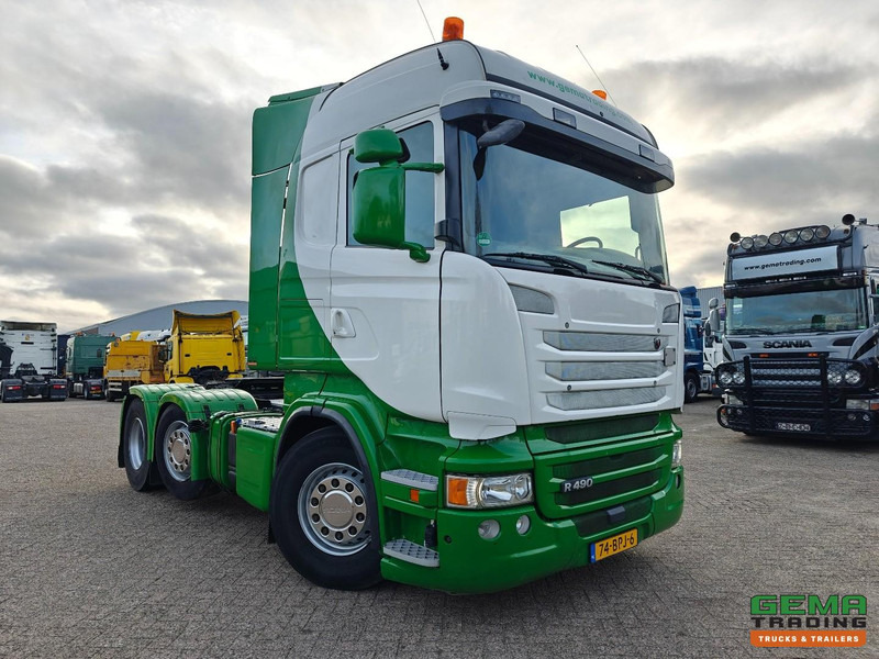 Scania R490 6x2/4 Highline Euro6A - Retarder - NaafReductie - Dubbele Tanks - StandAirco - SMARTTacho v2 - Тягач: фото 2 Scania R490 6x2/4 Highline Euro6A - Retarder - NaafReductie - Dubbele Tanks - StandAirco - SMARTTacho v2 - Тягач: фото 2