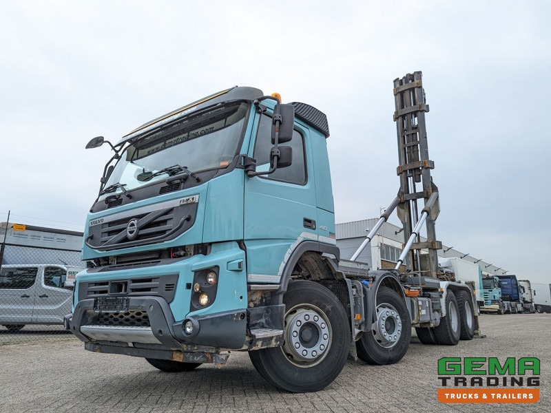 Volvo FMX410 8x4 /4 Daycab Euro5 - Haakarm 25T - CementSilo - RadioGrafisch - Hydr. Steunpoten - NaafReductie - Гаковий мультиліфт вантажівка: фото 1 Volvo FMX410 8x4 /4 Daycab Euro5 - Haakarm 25T - CementSilo - RadioGrafisch - Hydr. Steunpoten - NaafReductie - Гаковий мультиліфт вантажівка: фото 1