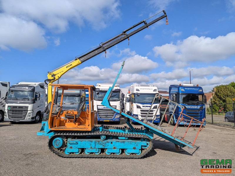 Yanmar YFW45R Rupsdumper / Werktuigdrager Kipper + Atlas TC33C-A29 (CY2014) Kraan - Самоскид: фото 4 Yanmar YFW45R Rupsdumper / Werktuigdrager Kipper + Atlas TC33C-A29 (CY2014) Kraan - Самоскид: фото 4