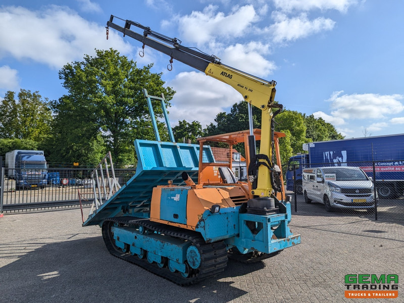 Yanmar YFW45R Rupsdumper / Werktuigdrager Kipper + Atlas TC33C-A29 (CY2014) Kraan - Самоскид: фото 3 Yanmar YFW45R Rupsdumper / Werktuigdrager Kipper + Atlas TC33C-A29 (CY2014) Kraan - Самоскид: фото 3