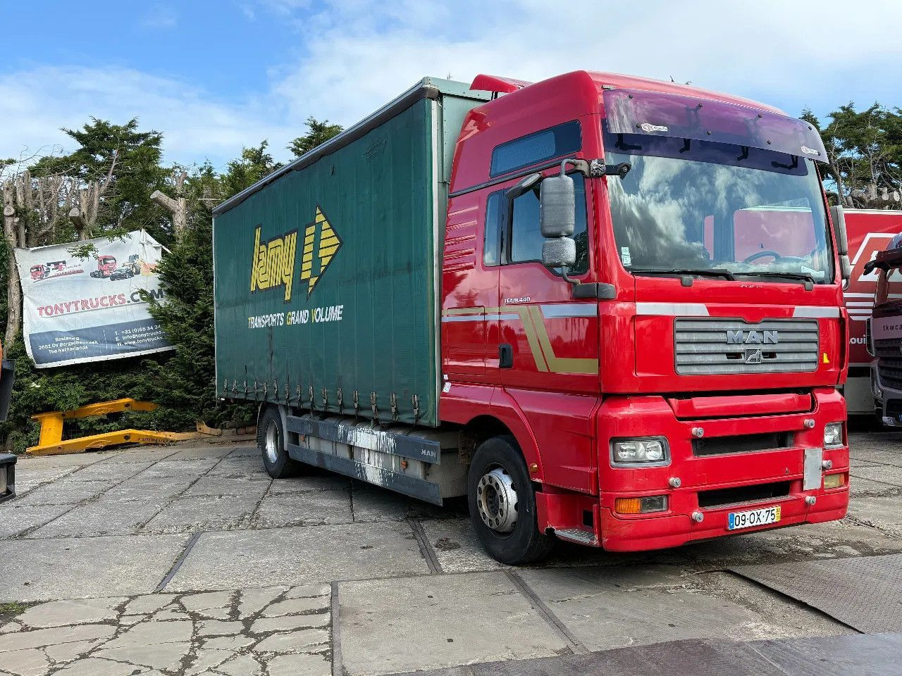 MAN TGA 18.440 4X2 BOX Spring/Air EURO3 Retarder ZF - Вантажівка з закритим кузовом: фото 1 MAN TGA 18.440 4X2 BOX Spring/Air EURO3 Retarder ZF - Вантажівка з закритим кузовом: фото 1