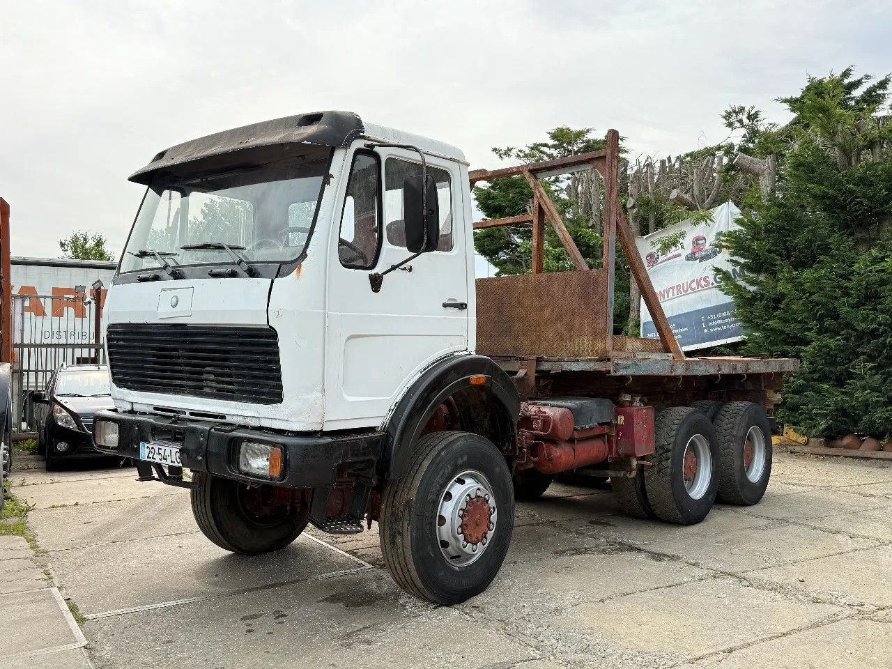 Mercedes-Benz SK 2628 V8 6X6 Platform Spring/Spring Manual gea - Бортова вантажівка/ Платформа: фото 2 Mercedes-Benz SK 2628 V8 6X6 Platform Spring/Spring Manual gea - Бортова вантажівка/ Платформа: фото 2