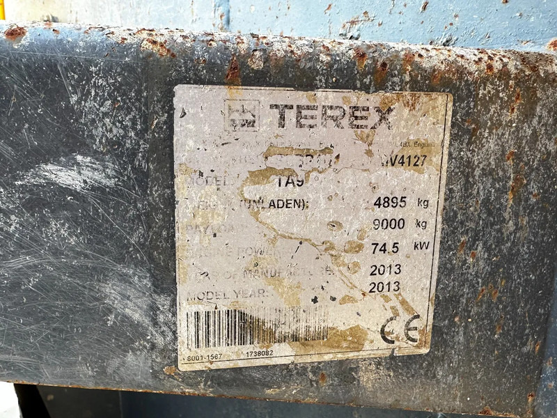 Terex 9 Ton 4X4 Mini Dumper *3711 Hours* - Міні-самоскид: фото 5 Terex 9 Ton 4X4 Mini Dumper *3711 Hours* - Міні-самоскид: фото 5