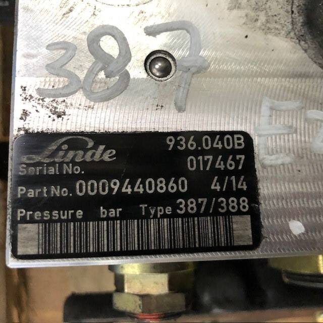 Brake valve for Linde - Гідравлічний клапан в категорії Вантажно-розвантажувальна техніка: фото 3 Brake valve for Linde - Гідравлічний клапан в категорії Вантажно-розвантажувальна техніка: фото 3