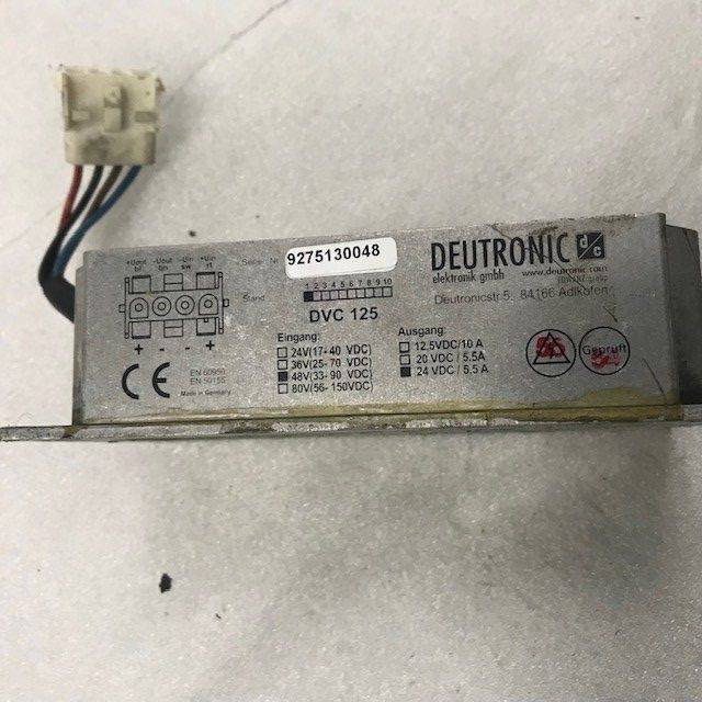 Deutronic DC/DC CONVERTER - Електрична система в категорії Вантажно-розвантажувальна техніка: фото 2 Deutronic DC/DC CONVERTER - Електрична система в категорії Вантажно-розвантажувальна техніка: фото 2
