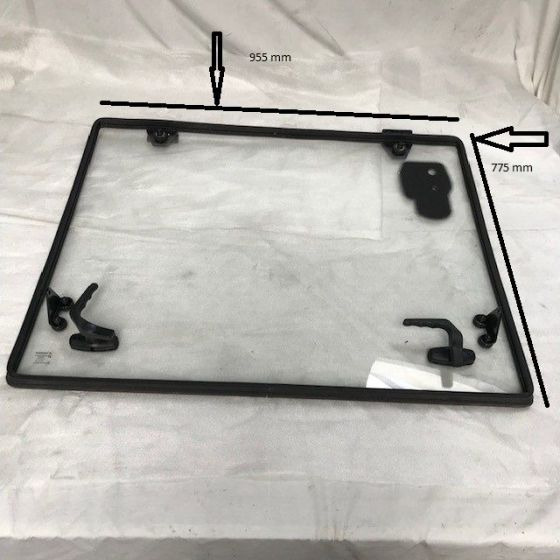 Front window for Komatsu series 4024 - Скло та запчастини в категорії Вантажно-розвантажувальна техніка: фото 1 Front window for Komatsu series 4024 - Скло та запчастини в категорії Вантажно-розвантажувальна техніка: фото 1