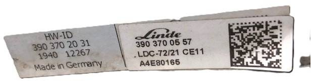 LDC-72/21 CE11 Motor controller for Linde - Електрична система в категорії Вантажно-розвантажувальна техніка: фото 2 LDC-72/21 CE11 Motor controller for Linde - Електрична система в категорії Вантажно-розвантажувальна техніка: фото 2