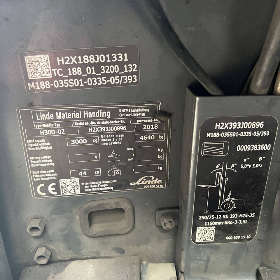 Linde H30D-02 (393) EVO в лізинг Linde H30D-02 (393) EVO: фото 18