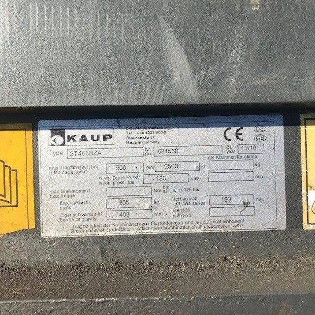 Kaup Fork positioner with sideshift - Навісне обладнання: фото 4 Kaup Fork positioner with sideshift - Навісне обладнання: фото 4