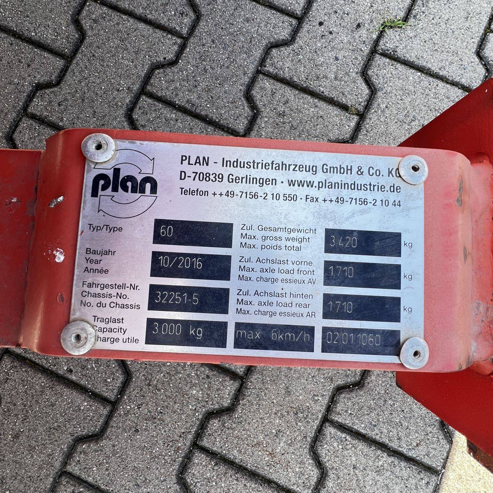 Plan Type 60-3.000 - Рол-трейлер: фото 2 Plan Type 60-3.000 - Рол-трейлер: фото 2